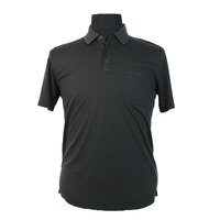 Casa Moda 3106507 Cotton Mix Marle Weave Polo with Pocket