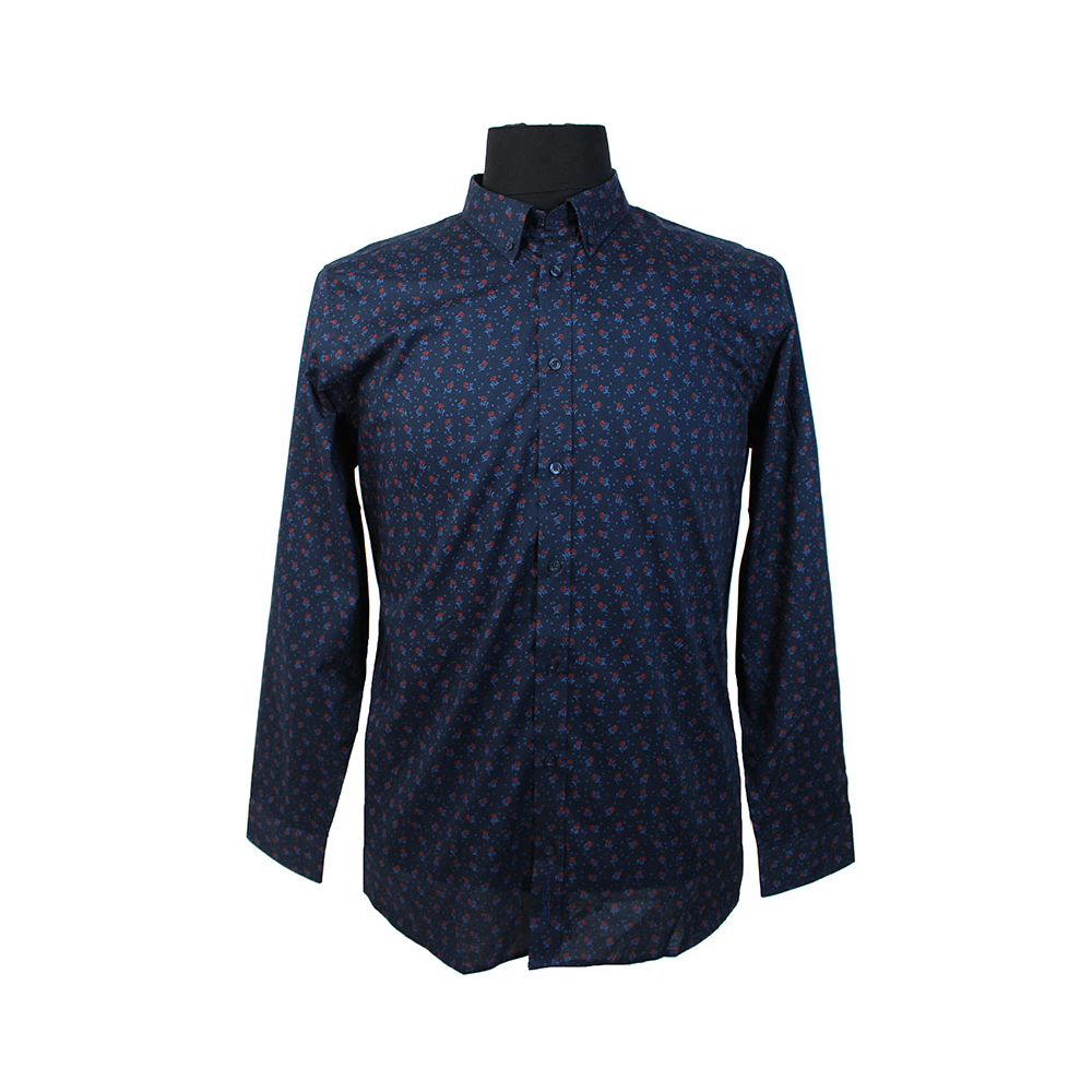 Ben Sherman BS57801 Pure Cotton Floral Pattern Fashion Shirt