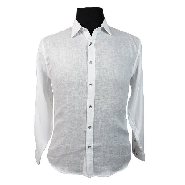 Berlin Limited Edition L648 Pure Linen Classic Fashion Shirt-shop-by-brands-Beggs Big Mens Clothing - Big Men's fashionable clothing and shoes