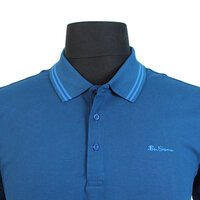 Ben Sherman BS48520 Pure Cotton Pique Classic Tipped Polo