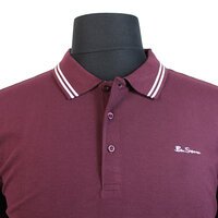 Ben Sherman BS48520 Pure Cotton Pique Classic Tipped Polo