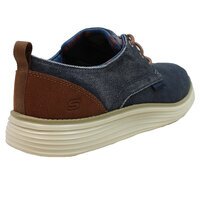 Skechers 65910 Fashion  Canvas Upper Lace Up Shoe