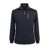 CASA MODA - Cotton Mix Winter Weight Half Zip Sweat Top