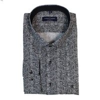 Casa Moda Easy Care Cotton Fine Paisley Pattern Business Shirt