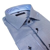 Casa Moda Non Iron Cotton Neat Dot Pattern Business Shirt