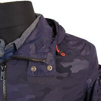 S4 New York Camo Pattern Water Repellent  Rain Jacket