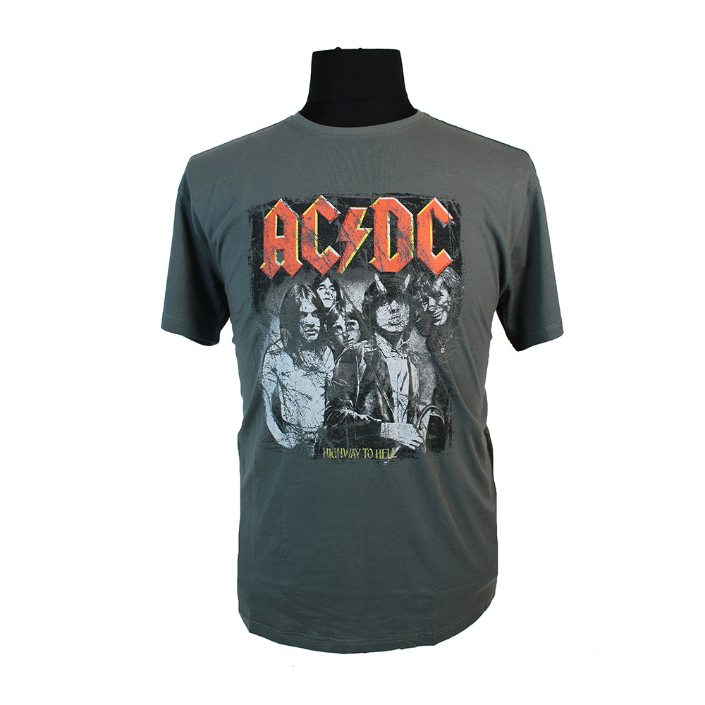 Replika Cotton ACDC Highway to Hell Licensed Tee