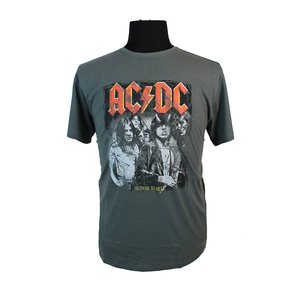 Replika Cotton ACDC Highway to Hell Licensed Tee