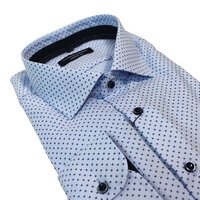 Casa Moda Non Iron Cotton Star Pattern Business Shirt