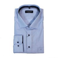 Casa Moda Non Iron Cotton Star Pattern Business Shirt