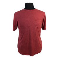Replika Cotton Washed Look Fashion Tee with Pocket