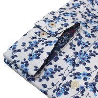 Brooksfield 1645 Floral Print Fashion Shirt