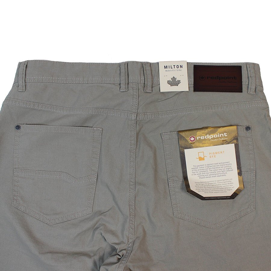 Redpoint Stretch Cotton 5 Pocket Jean Style Cut Chino Redpoint is