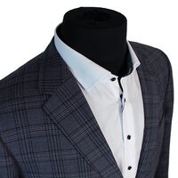 Rembrandt Wool Mix Multi Window Pane Check Sports Coat