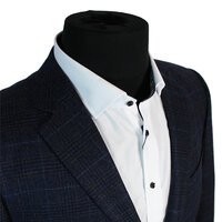 Rembrandt Reda Pure Wool Faded Check Sports Coat