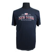 D555 Cotton New York Stateside Print Tee