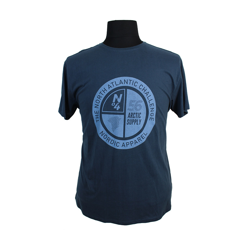 North56 Cotton North Atlantic Challenge Print Fashion Tee