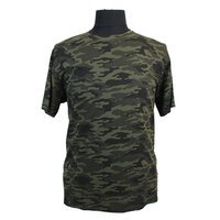 D555 Cotton Camo Print Fashion Tee