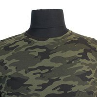 D555 Cotton Camo Print Fashion Tee