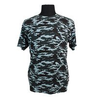 D555 Cotton Camo Print Fashion Tee