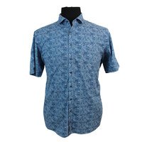 Casa Moda Pure Cotton Floral Print Fashion Shirt