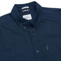 Ben Sherman Cotton Buttondown Collar Oxford Weave Shirt