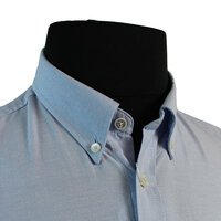 Ben Sherman Cotton Buttondown Collar Oxford Weave Shirt