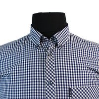 Ben Sherman Cotton Buttondown Collar Gingham Check Shirt