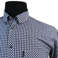 Ben Sherman Cotton Buttondown Collar Gingham Check Shirt