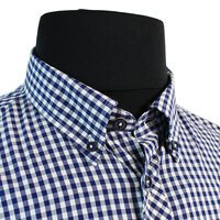 Ben Sherman Cotton Buttondown Collar Gingham Check Shirt