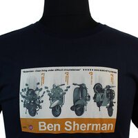 Ben Sherman Pure Cotton Scooter Print Tee