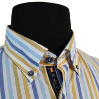 Campione Pure Cotton Multi Colour Stripe Fashion Shirt