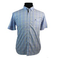 Campione Pure Cotton Multi Check Buttondown Collar Fashion Shirt