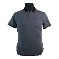 Campione Pure Fine Cotton Pebbledash Pattern Fashion Polo