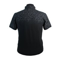 Campione Cotton Stretch Blackout Pattern Fashion Polo