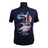 Campione Pure Fine Cotton Round the Island Print Fashion Tee