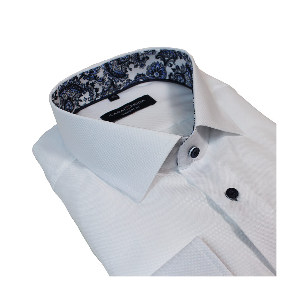 Casa Moda Pure Cotton Woven Non Iron Classic Shirt