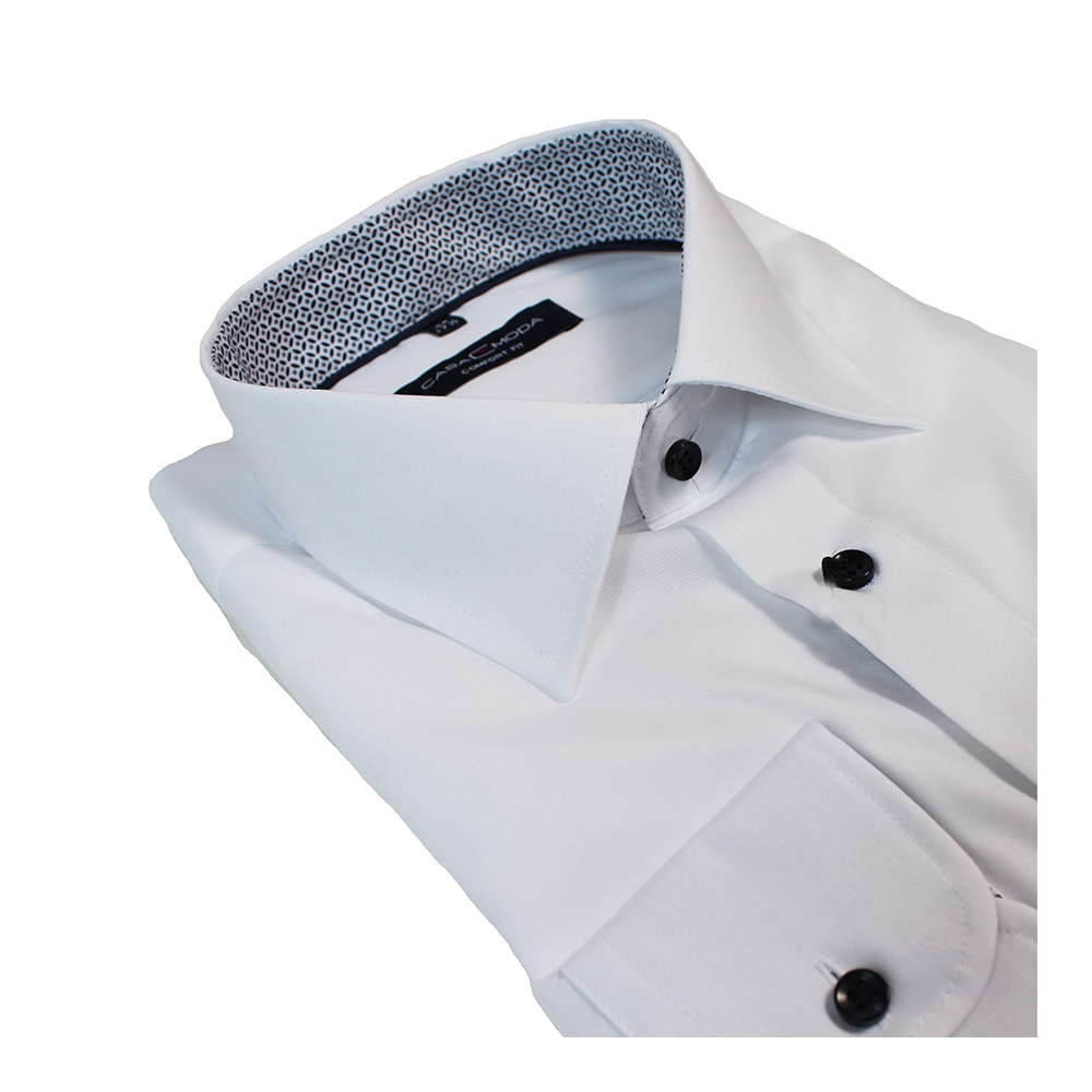 Casa Moda Pure Cotton Non Iron Poplin Weave Classic Shirt