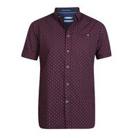 D555 Small Triangle Pattern Short Sleeve Shirt