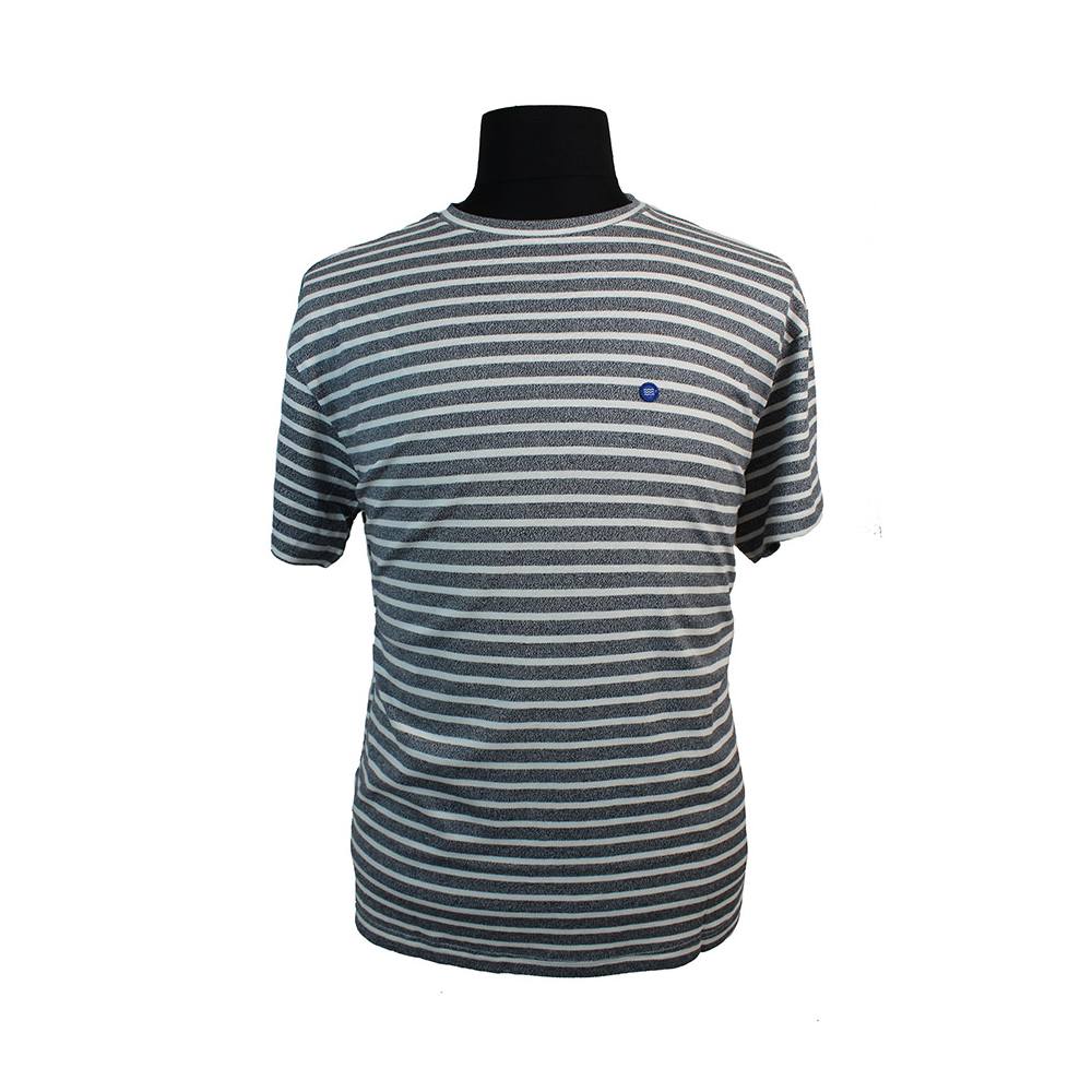 North 56 Global Organic Pure Cotton Wide  Striped Tee Shirt