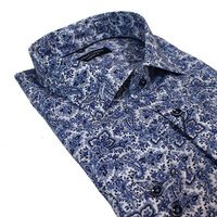 Casa Moda Pure Cotton Classic Paisley Pattern Fashion Shirt