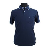 North 56 Pure Cotton Pique With Tipping and Pocket