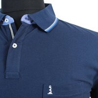 North 56 Pure Cotton Pique With Tipping and Pocket