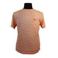 North 56 Light Cotton Mix Pocket Tee Orange