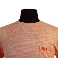 North 56 Light Cotton Mix Pocket Tee Orange