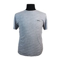 North 56 Light Cotton Mix Pocket Tee Grey