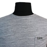 North 56 Light Cotton Mix Pocket Tee Grey