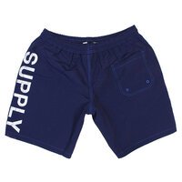 North 56 Nordic Print Navy Blue Swim Shorts