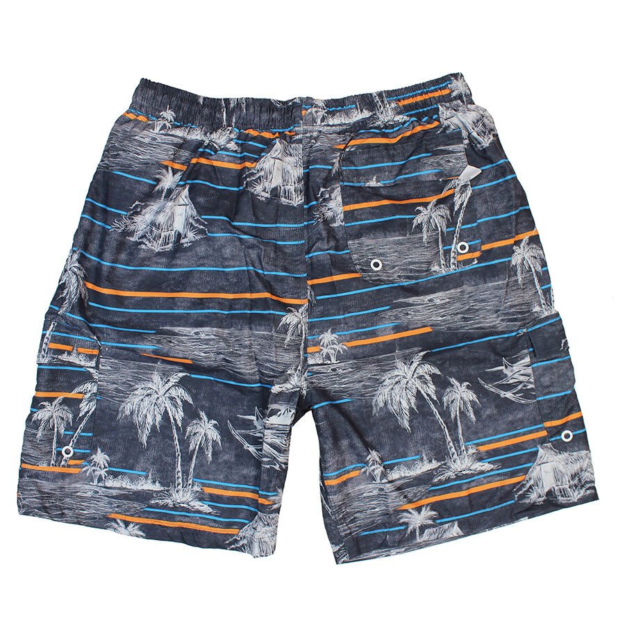 Kam Island Print Beach Swim Togs - KAM Denim Jeans offer big men a ...