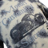 Kam Pure Cotton Camo Motorcycle Customised Print Fashion Tee